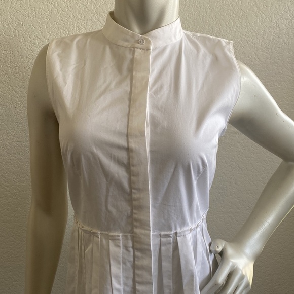 ELIE TAHARI White "Samiyah" Dress Lace Hem Size 2 - Picture 2 of 11